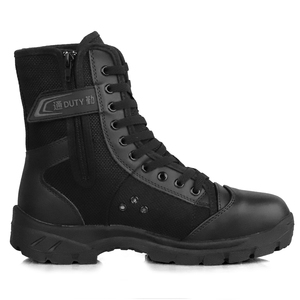 Bottes d'été en caoutchouc noires à lacets <span class=keywords><strong>pour</strong></span> hommes – Essentielles <span class=keywords><strong>pour</strong></span> les trajets quotidiens, respirantes et économiques - Product Image 2