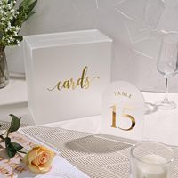 Panneaux de table arqués ronds pour invités, numéros de table hexagonaux pour mariage avec supports pour réception