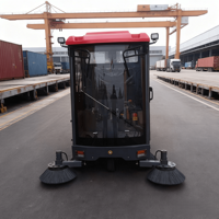 Balayeuse routière électrique ConTour, nouvelle, entièrement fermée, autopropulsée, 1500W, 48V, largeur de nettoyage 1900mm, efficacité 16000/h, HD