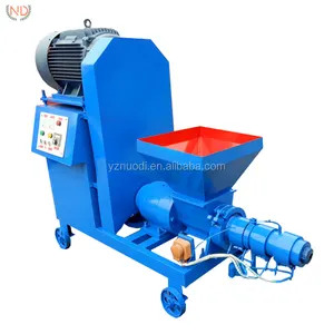 rice husk straw wood sawdust coal charcoal rods stick bar briquette compress making machine