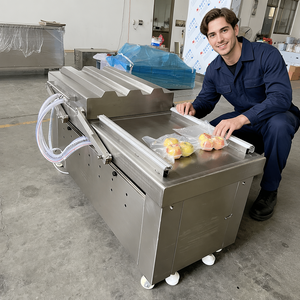 Machine d'emballage sous vide Maisheng à double chambre en acier inoxydable, machine d'emballage sous vide de qualité supérieure - Product Image 5