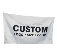 Drapeaux personnalisés en polyester 3x5 pieds jaune bleu rouge vert à étoiles, drapeau national d'extérieur, vente chaude, usine OEM