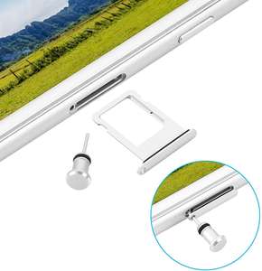 <span class=keywords><strong>Enchufe</strong></span> antipolvo para teléfono móvil, Conector de puerto de carga + 3,5mm, para X, XR, XS, Max, 8, 7, 6S, 6 Plus, 5 <span class=keywords><strong>SE</strong></span> - Product Image 5