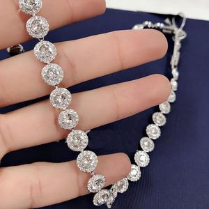 Elegante <span class=keywords><strong>Collana</strong></span> Retrò Nobile <span class=keywords><strong>con</strong></span> Cristalli e <span class=keywords><strong>Diamanti</strong></span>, Gioielli in Lega Transfrontalieri, Collane Pendenti alla Moda a Forma di <span class=keywords><strong>Cuore</strong></span> - Product Image 3