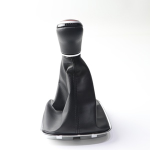 Poignée de levier de vitesse argentée à 5 vitesses pour VW POLO 2011-2017, accessoires de style automobile - Product Image 4