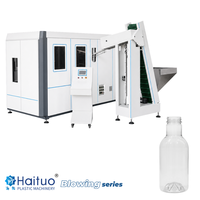Machine de soufflage par étirage de film PET contrôlée par PLC pour bouteilles en plastique