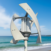 Générateur éolien à axe vertical de type X Luvorb de haute qualité 5KW 10KW, générateur hybride solaire et éolien pour la maison