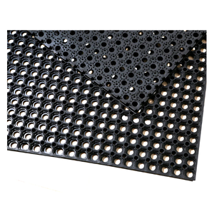 Outdoor Playground Heavy-Duty Rubber Ring Hollow <strong>Mat</strong> , Anti slip Rubber <strong>Grass</strong> <strong>Protection</strong> <strong>Mats</strong> - Product Image 2