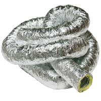 Extracteur d'air isolé de bonne qualité en aluminium Tuyau flexible de ventilation
