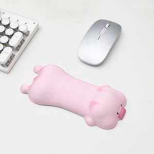 Tùy Chỉnh Màu Hồng Lợn Máy Tính Cánh Tay Phần Còn lại Dễ Thương Silicone Cổ Tay Phần Còn lại Gối Cổ Tay Phần Còn lại Hỗ Trợ Cho Chuột - Product Image 1