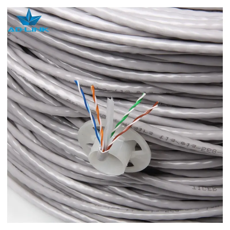 Proveedor de cable de comunicación de alta calidad Utp/FTP/SFTP Cat 6 550MHz Cat6 Cable