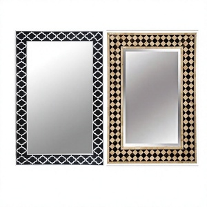 Elegant Handmade Decorative Yellow <b>White</b> Embossed Finished Bone Inlay Customized Adjustable Vertical Wall Mount for Photo <b>Frame</b> - Product Image 4