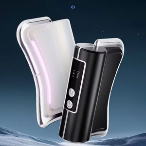 Tangan memegang portabel 3 gigi elektrik Gua Sha pengikis pijat dalam santai tisu Fascia otot pijat sendi Fascial pisau - Product Image 3