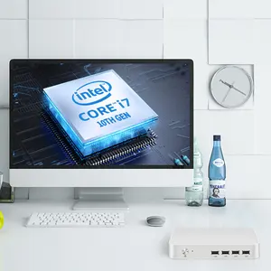 最新のミニフレームコンピュータセットストリーミングコアI5/I710Th Gen 16Gb Ram NVMESSDゲーミングミニデスクトップコンピュータウィンドウ11ミニPC