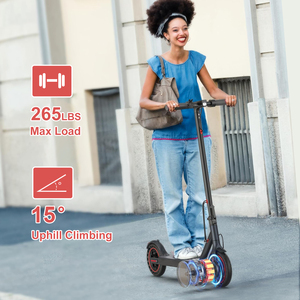 Patinete Eléctrico de Aluminio Personalizable de 10 Pulgadas para Adultos, Plegable, con Control por Aplicación, Batería de Litio Impermeable, Alcance de 40-60 km, S11-3H-13.4 ALUMI - Product Image 2