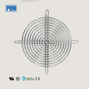 Защитные сетки из металлической проволоки PBM 200 мм, серебристые, для вентиляционных фильтров шкафов и вентиляторов - Product Image 2
