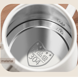 Hervidor de té y café eléctrico de cuello de cisne de acero inoxidable de 1.0L, diseño clásico, olla para electrodomésticos para uso doméstico de café - Product Image 1