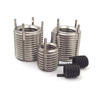 High Strength ISO Standard Fully Threaded M5 M6 M8 M10 1/4-20 5/16-18 Heavy Duty Carbon Steel Locking Thread Insert for Metal