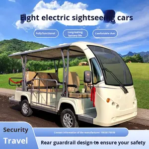 <span class=keywords><strong>Voiture</strong></span> électrique de tourisme <span class=keywords><strong>vintage</strong></span> 5-11 places, quatre roues hôtel bureau maison réception attractions touristiques vente véhicule batterie - Product Image 5