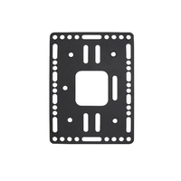 Nouvelle boîte latérale universelle pour moto, 18L, multifonctionnelle, à dégagement rapide, en aluminium, avec support latéral