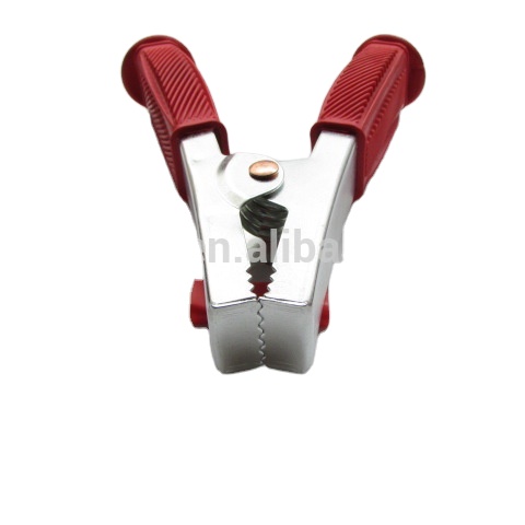 Зажим для зарядного устройства из медного материала, зажим типа крокодил 30 А, медные зажимы типа крокодил для аккумулятора, электрические зажимы типа крокодил