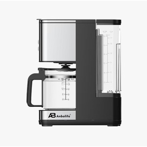<span class=keywords><strong>Cafetière</strong></span> OEM ODM avec minuterie 24h, anti-goutte, <span class=keywords><strong>filtre</strong></span> <span class=keywords><strong>permanent</strong></span> en V, plaque chauffante à réglage de la force de l'arôme - Product Image 1