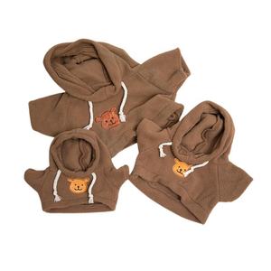 A buon mercato Mini all'ingrosso personalizzato giocattolo di peluche accessori per bambole <span class=keywords><strong>orsacchiotto</strong></span> <span class=keywords><strong>da</strong></span> te Dress Up felpe con cappuccio t-shirt vestiti di peluche - Product Image 4
