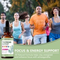 Exportation transfrontalière Vente chaude GOUTTES DE SOUTIEN DE LA THYROÏDE 60ml Suppléments diététiques Source Ventes directes d'usine O EM