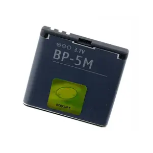 Kualitas tinggi 900 mAh BP-5M BP5M Penggantian Baterai untuk Nokia 5610 5700 6500 S 7390 BP 5 M baterai