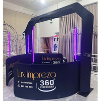 Cabina de Fotos 360° Vogue de Última Generación Sin Estructura con Accesorios Gratuitos