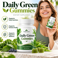 OEM ODM Marque Privée Gummies Verts Quotidiens Super Greens Complément Alimentaire 60 Gummies