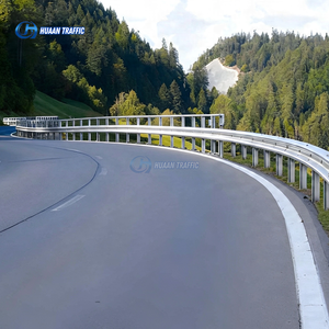 Barandilla de Seguridad para Carreteras AASHTO M180 Q235B, Sistema de Barrera de Choque con Perfil W, Galvanizada por Inmersión en Caliente, Recubrimiento de Zinc de 1100g/m2 - Product Image 5