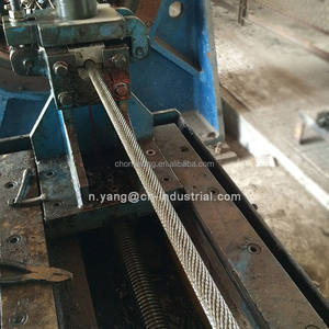 Cavo d'acciaio Anti-torsione della corda d'acciaio brillante all'ingrosso cavo Non rotante della fune della torre gru cingolata 35W * 7 fune d'acciaio - Product Image 2