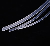Cable óptico luminoso de lado sólido con equipo de fibra óptica POF transparente de emisión de luz lateral brillante