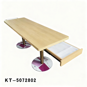 Mesa de Centro Moderna, Ecológica y Duradera, con Cajones Rectangulares para Almacenamiento, Ideal para Cafeterías, Restaurantes de Comida Rápida y Salas de Estar - Product Image 6
