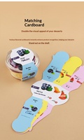 Transparante vierkante voedselverpakking voor mousse, room, fruitpudding, melk, fruitcake, ijs, PET-plastic
