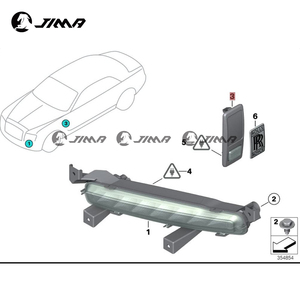 ฝาครอบช่องลมกันชนหน้ารถยนต์ สำหรับ Rolls-Royce OE63137442223 - Product Image 2