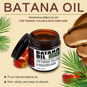 Minyak Batana Label Pribadi Perawatan Mentega Batana Organik Mempromosikan Pertumbuhan Rambut Melembapkan Memperbaiki Kerusakan Minyak Pertumbuhan untuk Rambut - Product Image 3