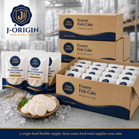 Gefrorene Mi Iuy Kroaker-Fischkuchen-Scheiben, Fertig zum Kochen, Gebratener Surimi-Meeresfrüchte-Snack, HORECA Einzelhandel Private Label Lieferung Großhandel 150g