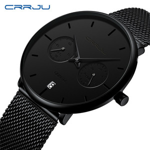 Reloj de Cuarzo Deportivo Casual de Negocios Unisex Personalizado de Acero Inoxidable con Función de Calendario y Resistente al Agua, Diseño Simple - Product Image 6