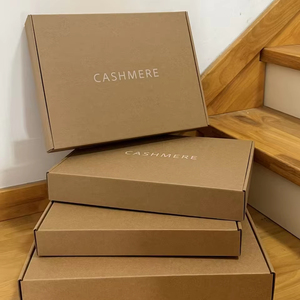 Hộp sóng thân thiện với môi trường tùy chỉnh với độ dày ba lớp được sử dụng để gửi thư Thương mại điện tử và vận chuyển Quà Tặng - Product Image 2