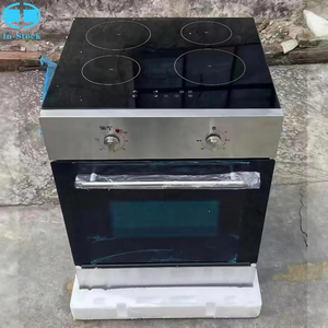 <span class=keywords><strong>Cuisinière</strong></span> électrique encastrable 60x60cm avec 4 brûleurs, four et grille, tout-en-un, en céramique - Product Image 1