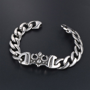 สร้อยข้อมือสแตนเลสสตีล ของขวัญเครื่องประดับสำหรับทุกเพศ CE449 - Product Image 2