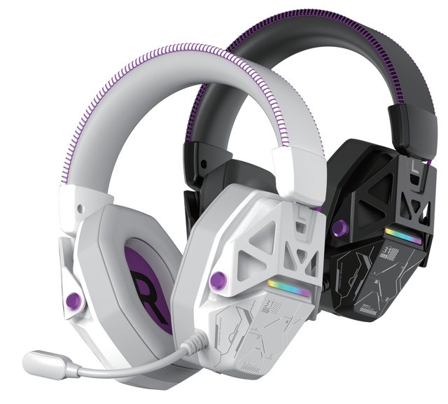 Multi-Platform Wireless & Wired Gaming Headset  BT/2.4G/Wired, Low Latency Audio