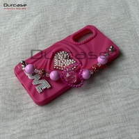 Cool Style 3D Love couleur unie housse de protection adaptée à la peau étui de téléphone portable avec bracelet pour Infinix HOT40 HOT30 HOT50