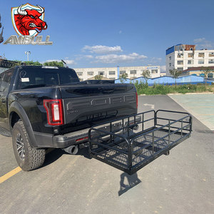 Porte-bagages pliable Ambull 500lbs avec attelage de 2 pouces, étanche, pour voiture, panier à bagages arrière, support de rangement pour bagages monté sur le véhicule - Product Image 6