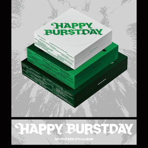 KPOP SEVENTEEN 5ème album HAPPY BURSTDAY CD officiel de collection Bluewave pour tous les âges, cadeau de merchandising pour les fans du groupe de K-pop coréen - Product Image 4