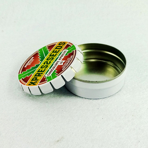 Eco-friendly Cibo Sicuro Della Caramella Alla Menta Piccolo Click Clack Scatola di Metallo - Product Image 6