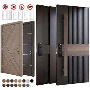 Grande porte principale standard du Canada portes pivotantes en aluminium pour les maisons <span class=keywords><strong>entrée</strong></span> principale portes intérieures et extérieures modernes pour les maisons - Product Image 5