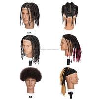 Originea Topper capillaire pour homme de 10 pouces, en cheveux humains Remy indiens, avec dreadlocks noires, en dentelle suisse, postiche toupet pour hommes